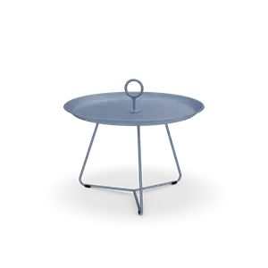 Houe - EYELET Tray table Ø57,5 - Pigeon blue