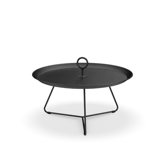 Houe - EYELET Tray table Ø70 - Black