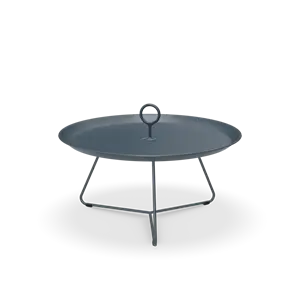 Houe - EYELET Tray table Ø70 - Midnight blue