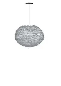 Umage - Lampeskærm - Eos - Grå - Large - Diameter: 65 cm