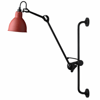 Lampe Gras - MobilWall lamp - black/red