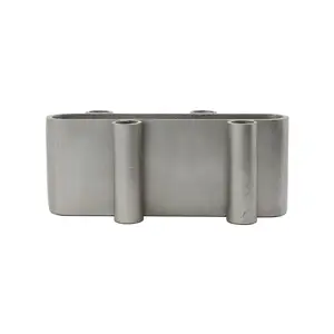 House Doctor  - Lysestage - Four Oval - Brushed Silver