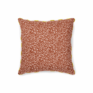 Image of Normann Copenhagen - Posh Cushion - Busy Structure - Caramel