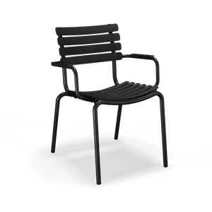 Houe - ReCLIPS Dining chair - Black. Armrest