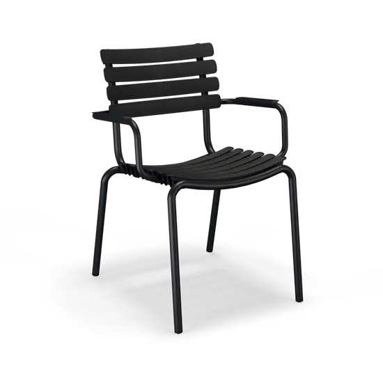 Houe - ReCLIPS Dining chair - Black. Armrest