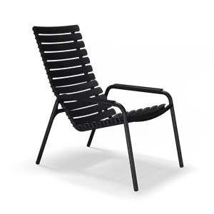 Houe - ReCLIPS Lounge chair - Black. Armrest