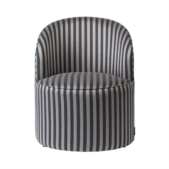 Cozy Living - Effie Chair - Striped Grey