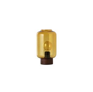 Image of Frandsen - Column bordlampe - Valnødbase/Mustard glas