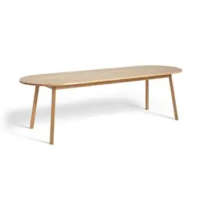HAY - Triangle Leg Table - 250 cm - Eg med vandbaseret lak