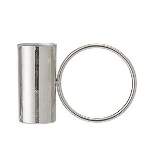 Image of Bloomingville - Lysestage sølv, metal