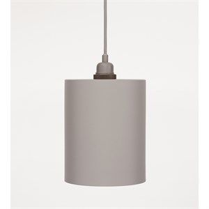 Image of Frama lampe - Cylinder shade i grå (medium)