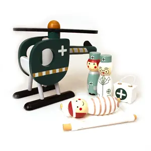 Magni - Redningshelikopter med læger - Træ