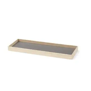 Gejst bakke - Frame tray small i eg/grå