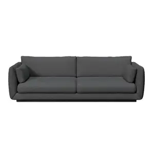 Cane-Line - Bloom 3-pers. sofa m/plint - Chenny Dark green