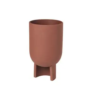 Kristina Dam - Urtepotte - Serene Flowerpot - Red - M