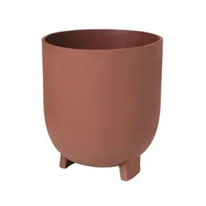 Kristina Dam - Urtepotte - Serene Flowerpot - Red - XL