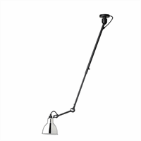 Lampe Gras - Ceiling lamp - Black/chrome