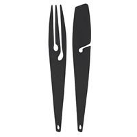 Koziol grill redskaber - Shadow grill utensils (black)