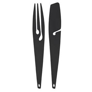 Image of Koziol grill redskaber - Shadow grill utensils (black)