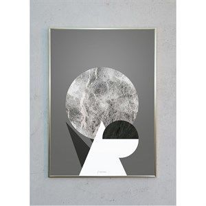 Image of Martin Moore - plakat A3 - marmor cirkel