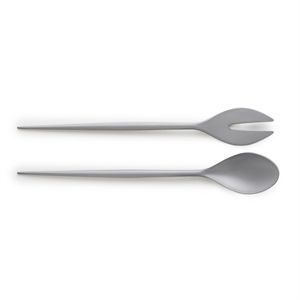 Image of Normann Copenhagen salatbestik - Krenit salatbestik i grå