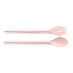 Image of Normann Copenhagen salatbestik - Krenit salatbestik i rosa