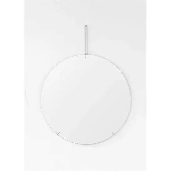 MOEBE - Wall Mirror Ø70 - Chrome