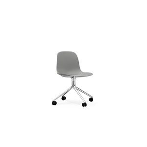 Normann Copenhagen stol - Form Chair Swivel 4W - grå