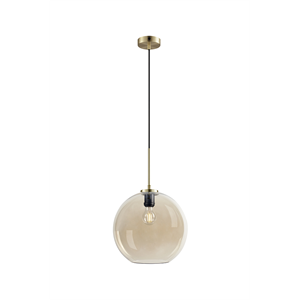 Dyberg Larsen - Loop pendel amber D25