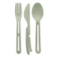 Koziol - Cutlery Klikk bestik - Sæt af 3 - Organic Green