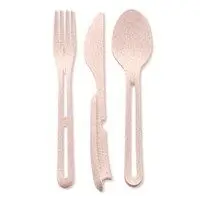 Koziol - Cutlery Klikk bestik - Sæt af 3 - Organic Pink