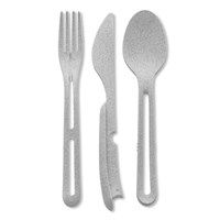 Koziol - Cutlery Klikk bestik - Sæt af 3 - Organic Grey
