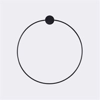 Ferm Living håndklædeholder - Towel Hanger (sort)