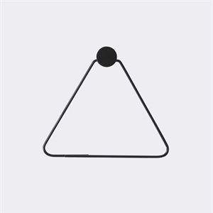 Image of Ferm Living toiletrulleholder - Toilet Paper Holder (sort)