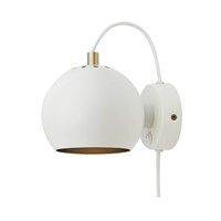 Frandsen - Ball Jubilæums væglampe - Hvid