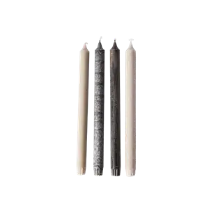Muubs - Stearinlys Yoro  - Nordic glow S - 4 styk