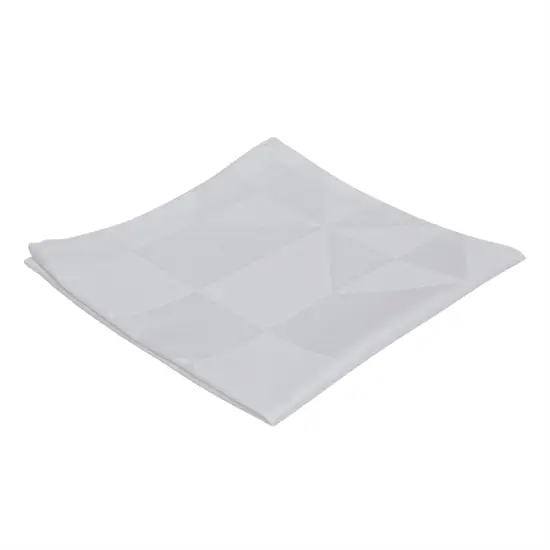 Compliments - Serviet - Wind Damask 45x45 cm - Hvid