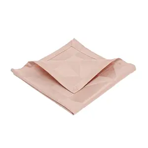 Compliments - Serviet - Wind Damask 45x45 cm - Rose