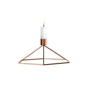 Image of Menu lysestage kobber - POV candleholder table