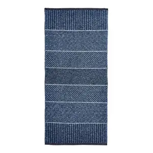 Horredsmattan - tæppe - Alice - 70 x 200 cm - blå 