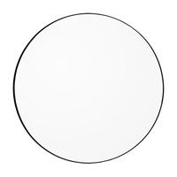 AYTM - Circum spejl Ø90 cm - sort