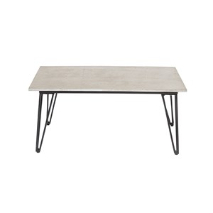 Bloomingville -  Mundo sofabord - grå beton - 90 cm x 60 cm