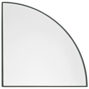 Image of AYTM - Unity kvart cirkel spejl - Støvet grøn
