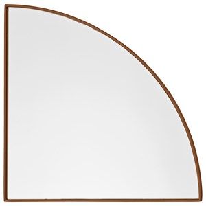 Image of AYTM - Unity kvart cirkel spejl - Amber