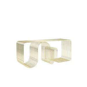 AYTM - Curva Bench - Gold