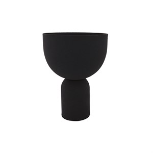 AYTM - Vase - Torus - Black/Black - H23 cm