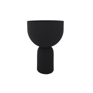 AYTM - Vase - Torus - Black/Black - H30 cm