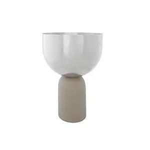 AYTM - Vase - Torus - Silver/Taupe - H30 cm