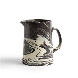 Image of HAY - Marbled Kande - Sort/Hvid