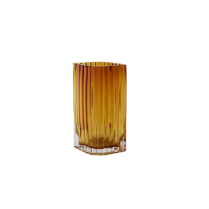AYTM - Folium Vase Amber, Small